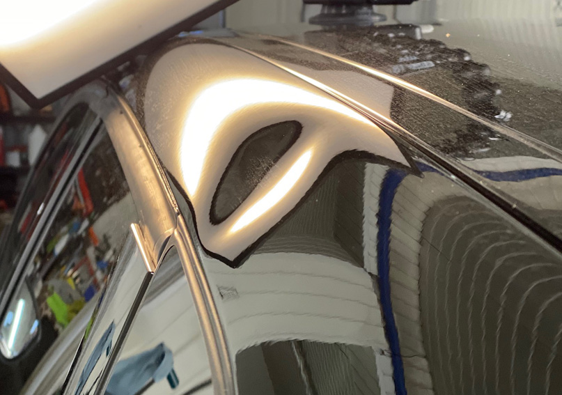 Usuwanie wgnieceń metodą PDR